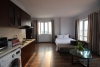Modern and elegant solo apartment for rent in city centre Hanoi